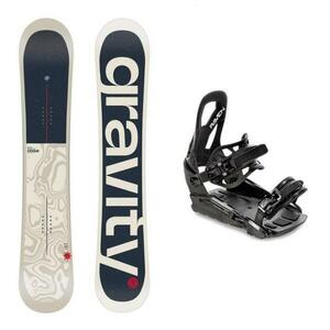 Gravity Cosa 25/26 pánský snowboard + Raven S230 Black snowboardové vázání - 168 cm wide + vázání M/L (EU 41-47) obraz