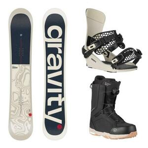 Gravity Cosa 25/26 snowboard + Gravity Drift bone/black vázání + Gravity Recon Atop boty - 168 cm wide + L (EU 42-45) obraz