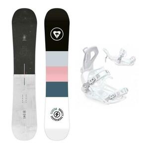 Gravity Electra 23/24 dámský snowboard + Raven FT360 white vázání - 159 cm + M (EU 39-42) obraz