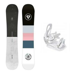 Gravity Electra 23/24 dámský snowboard + Raven S230 White vázání - 159 cm + vázání S/M (EU 37-42) obraz