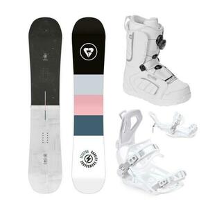 Gravity Electra 24/25 dámský snowboard + Raven Fastec FT360 white vázání + Raven Pearl white ATOP boty - 159 cm + M (EU 39-42) obraz
