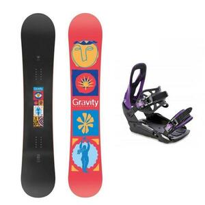 Gravity Electra 25/26 dámský snowboard + Raven S230 Black/violet vázání - 159 cm + S/M (EU 37-42) obraz