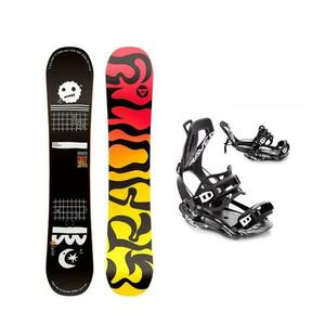 Gravity Empatic 24/25 pánský snowboard + Raven Fastec FT360 black vázání - 161 cm Wide + XL (EU 43-46) obraz