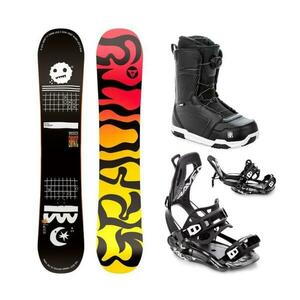 Gravity Empatic 24/25 snowboard + Raven Fastec FT360 black vázání + Raven Flush MOZ boty - 161 cm Wide + XL (EU 43-46) obraz