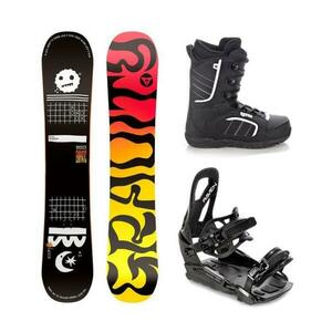 Gravity Empatic 24/25 snowboard + Raven S230 Black vázání + Raven Target obuv - 161 cm Wide + vázání M/L (EU 41-47) obraz
