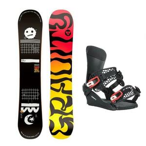 Gravity Empatic 25/26 pánský snowboard + Gravity Drift black/red vázání - 161 cm Wide + XL (EU 46-48) obraz