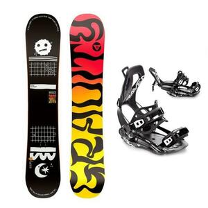 Gravity Empatic 25/26 pánský snowboard + Raven Fastec FT360 black vázání - 161 cm Wide + XL (EU 43-46) obraz