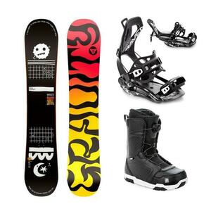 Gravity Empatic 25/26 snowboard + Raven Fastec FT360 black vázání + Raven Flush MOZ boty - 161 cm Wide + XL (EU 43-46) obraz
