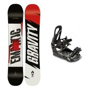 Gravity Empatic snowboard + Raven S230 Black vázání - 157 cm + vázání M/L (EU 41-47) obraz