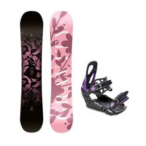 Gravity Empire 25/26 dámský snowboard + Raven S230 Black/violet vázání - 155 cm + S/M (EU 37-42) obraz
