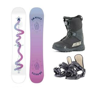 Gravity Fairy 24/25 snowboard + Beany Junior vázání + Beany Avenger BS boty - 135 cm + XS - EU 32-35 obraz