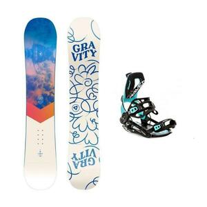 Gravity Mist 24/25 dámský snowboard + Raven Fastec FT360 black/mint vázání - 152 cm + M (EU 39-42) obraz