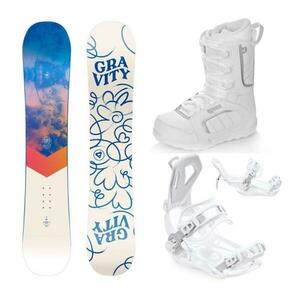 Gravity Mist 24/25 dámský snowboard + Raven Fastec FT360 white vázání + Raven Pearl white boty - 152 cm + M (EU 39-42) obraz