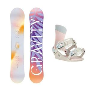 Gravity Mist 25/26 dámský snowboard + Gravity Fenix candy dámské snowboardové vázání - 146 cm + L (EU 41, 5-43) obraz