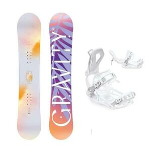 Gravity Mist 25/26 dámský snowboard + Raven Fastec FT360 white vázání - 146 cm + M (EU 39-42) obraz