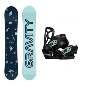 Gravity Pluto dětský snowboard + Gravity Cosmo vázání - 128 cm + XS (EU 28-31) obraz