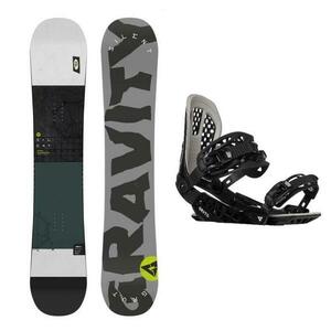 Gravity Silent 23/24 pánský snowboard + Gravity G2 black vázání + sleva 500, - na příslušenství - 161 cm + M (EU 39, 5-41, 5) obraz