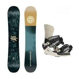 Gravity Silent 25/26 pánský snowboard + Gravity Drift bone/black 25/26 vázání - 164 cm Wide + L (EU 42-45) obraz