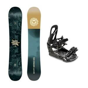 Gravity Silent 25/26 pánský snowboard + Raven S230 Black snowboardové vázání - 164 cm Wide + vázání M/L (EU 41-47) obraz