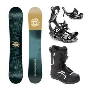 Gravity Silent 25/26 snowboard + Raven Fastec FT360 black vázání + Raven Target ATOP obuv - 164 cm Wide + XL (EU 43-46) obraz