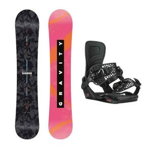 Gravity Sirene 25/26 dámský snowboard + Gravity Rise black 25/26 snb vázání - 156 cm + L (EU 41, 5-43) obraz