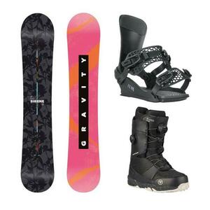 Gravity Sirene 25/26 snowboard + Gravity Fenix black vázání + Gravity Sage Dual Atop boty - 156 cm + L (EU 41, 5-43) obraz