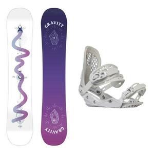 Gravity Sirene White 24/25 dámský snowboard + Gravity G2 Lady white vázání - 156 cm + M (EU 38-42) obraz