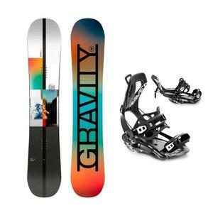 Gravity Symbol 24/25 pánský snowboard + Raven Fastec FT360 black vázání - 162 cm + XL (EU 43-46) obraz
