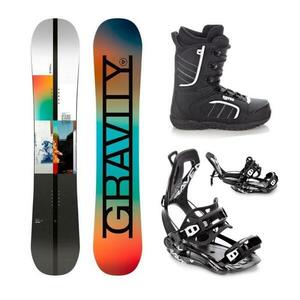 Gravity Symbol 24/25 snowboard + Raven Fastec FT360 black vázání + Raven Target obuv - 162 cm + XL (EU 43-46) obraz