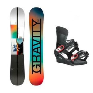 Gravity Symbol 25/26 pánský snowboard + Gravity Drift black/red vázání - 162 cm + XL (EU 46-48) obraz