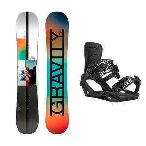 Gravity Symbol 25/26 pánský snowboard + Gravity Indy black vázání - 162 cm + L (EU 42-45) obraz
