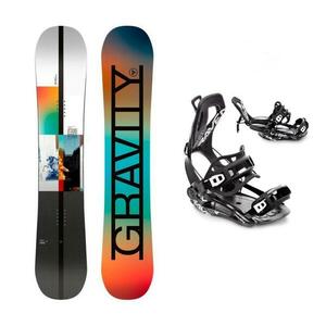 Gravity Symbol 25/26 pánský snowboard + Raven Fastec FT360 black vázání - 162 cm + XL (EU 43-46) obraz