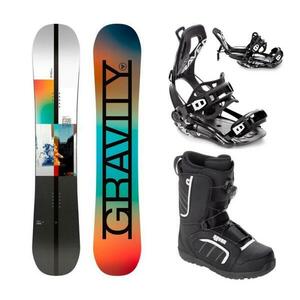Gravity Symbol 25/26 snowboard + Raven Fastec FT360 black vázání + Raven Target ATOP obuv - 162 cm + XL (EU 43-46) obraz