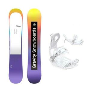 Gravity Thunder 24/25 dámský snowboard + Raven Fastec FT360 white vázání - 154 cm + M (EU 39-42) obraz