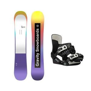 Gravity Thunder Jr juniorský snowboard + Gravity Wildcat black vázání - 140 cm + M (EU 34-38) obraz