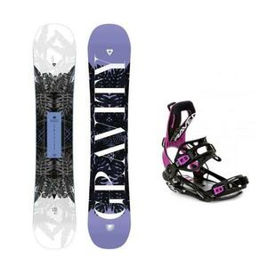 Gravity Trinity 24/25 dámský snowboard + Raven Fastec FT360 black/fuchsia vázání - 154 cm + M (EU 39-42) obraz