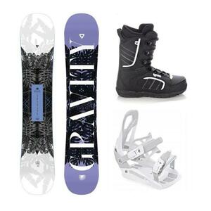 Gravity Trinity 24/25 snowboard + Raven S230 White vázání + Raven Target obuv - 154 cm + vázání S/M (EU 37-42) obraz