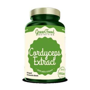 GreenFood Cordyceps extract 90 kapslí obraz
