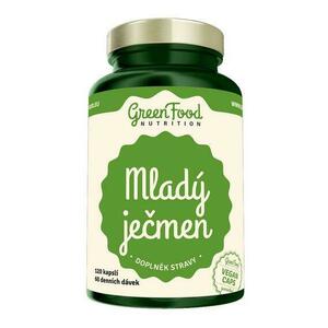 GreenFood Mladý ječmen 120 kapslí obraz