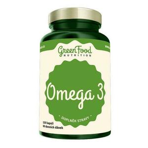 GreenFood Omega 3 120 kapslí obraz