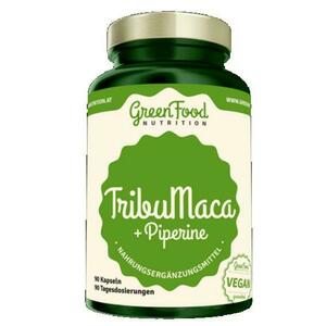 GreenFood TribuMaca + Piperine 90 kapslí obraz