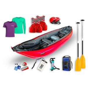 Gumotex Baraka Set 3 - červeno-šedá loď obraz