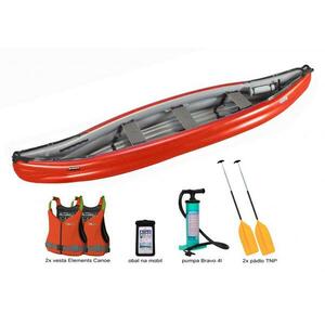 Gumotex Scout standart SET 3 - červeno-šedá loď obraz