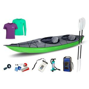 Gumotex Swing 2 SET - 1 - barva lodě zelená obraz