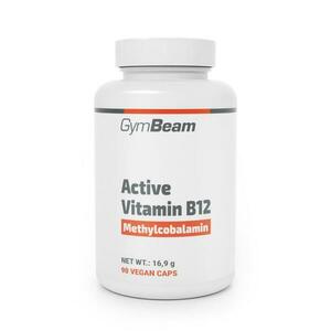 GymBeam Aktivní vitamín B12 (Methylkobalamin) 90 kaps. obraz