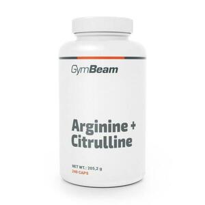 GymBeam Arginin + Citrulin 240 kaps. obraz