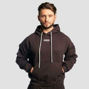 GymBeam Aura Hoodie Tee Brown - S obraz