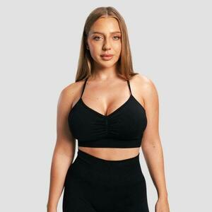 GymBeam Bezešvá sportovní podprsenka Sculpt Black - XL obraz