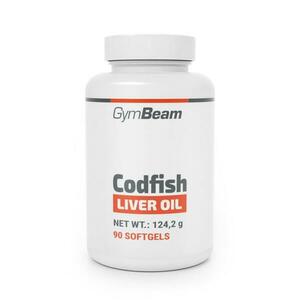 GymBeam Codfish liver oil 90 kaps. obraz