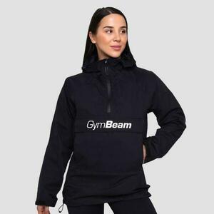 GymBeam Dámská bunda Rain Smock Black - M obraz
